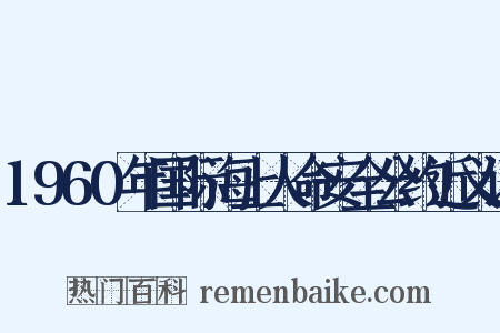 1960年国际海上人命安全公约近义词是什么意思的图片